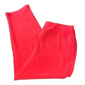 Chico’s zenergy bright orange pants size 6
